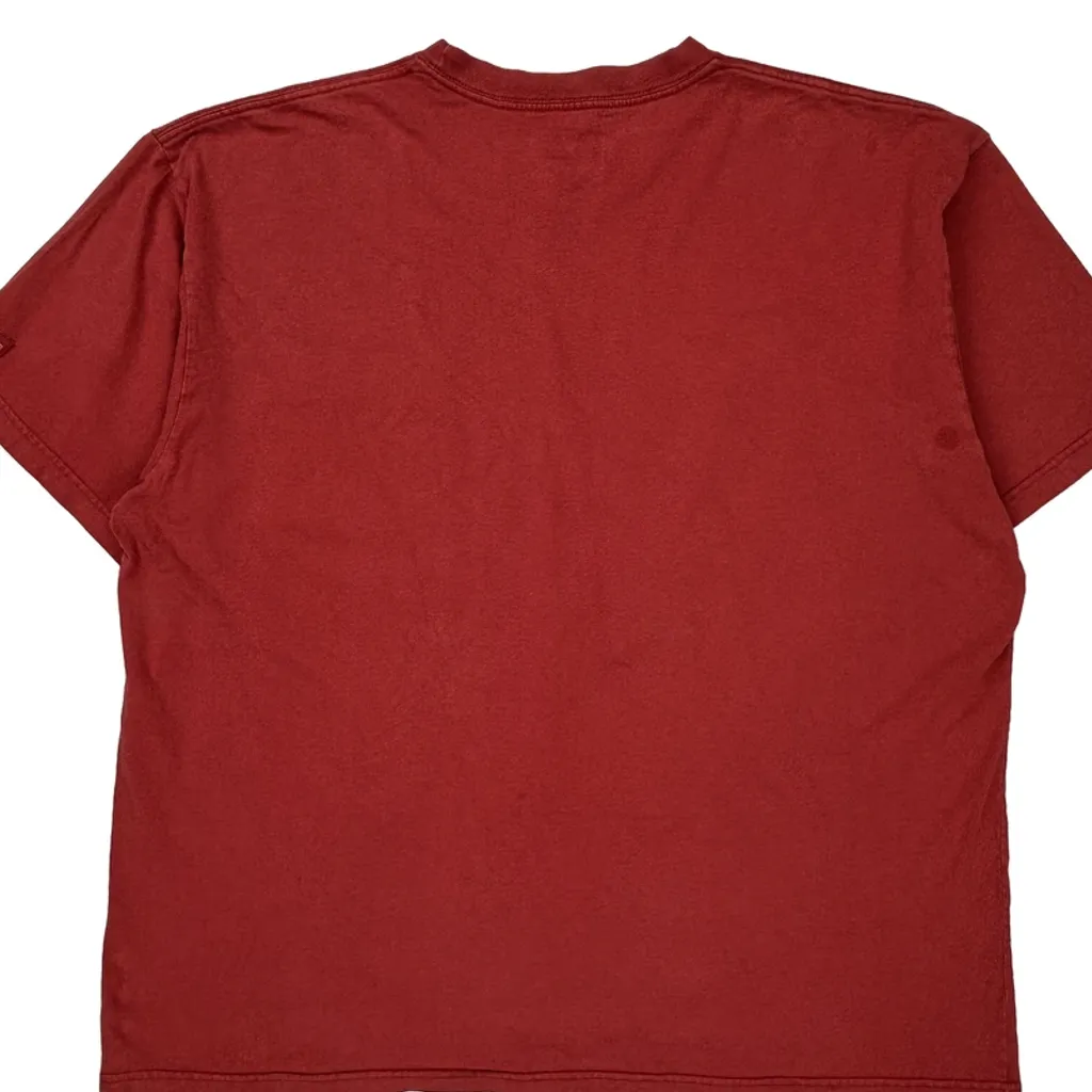 Anvil T-Shirt - 2XL Red Cotton - Image 7