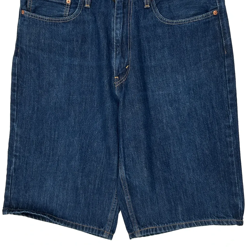 Levis Denim Shorts - 34W 11L Blue Denim - Image 9