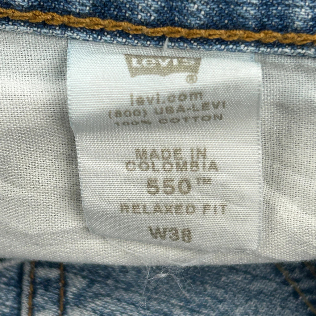 Levis Denim Shorts - 38W 11L Blue Cotton - Image 6