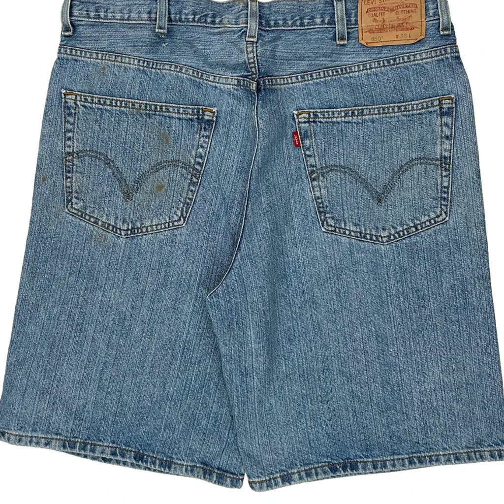 Levis Denim Shorts - 38W 11L Blue Cotton - Image 9