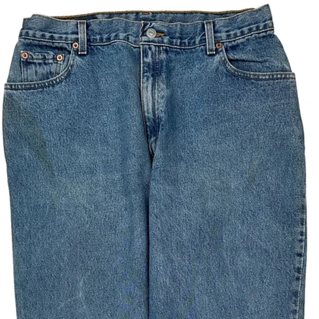 Levis 550 Jeans - 32W US 10 Blue Cotton - Image 11
