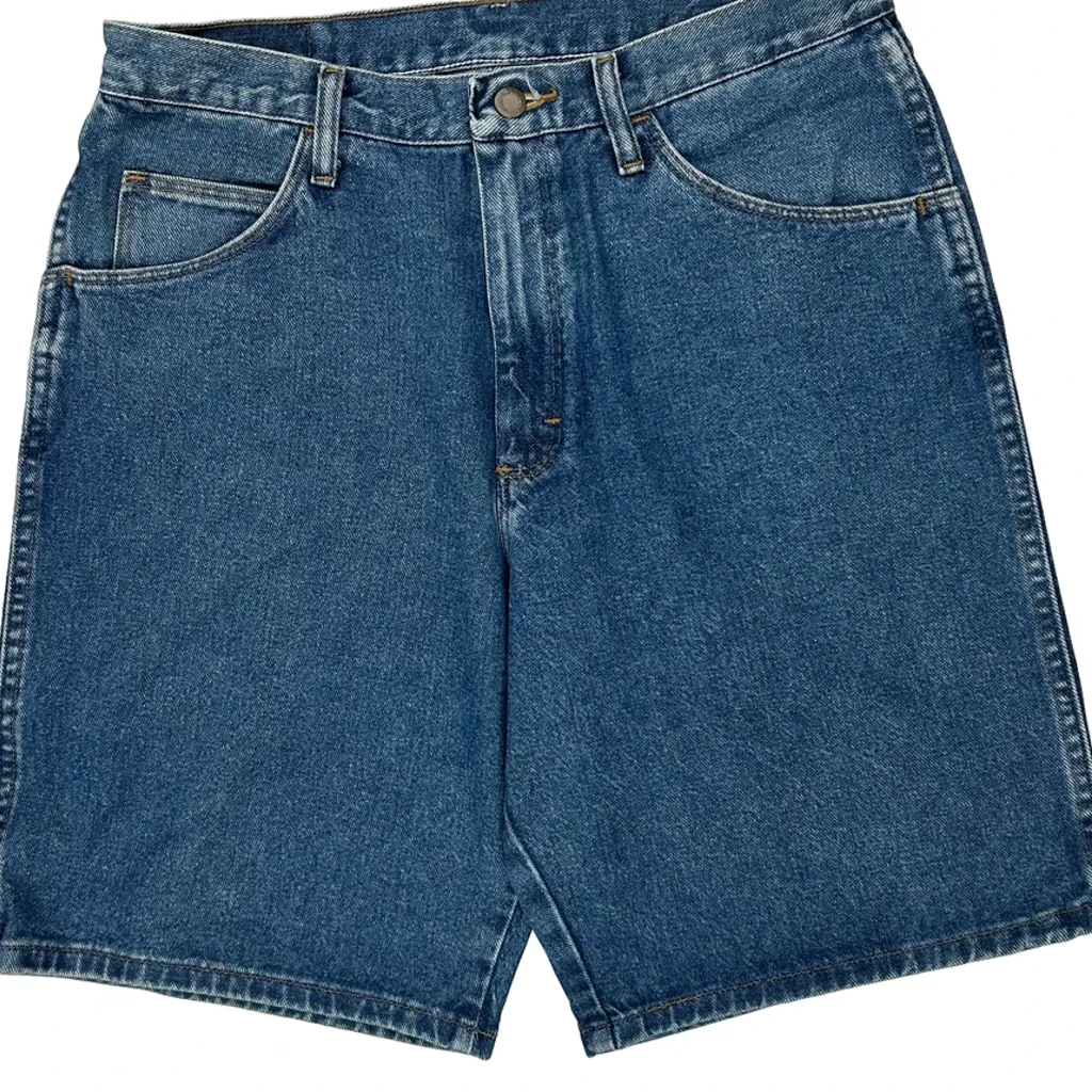 Wrangler Denim Shorts - 33W 9L Blue Cotton - Image 10