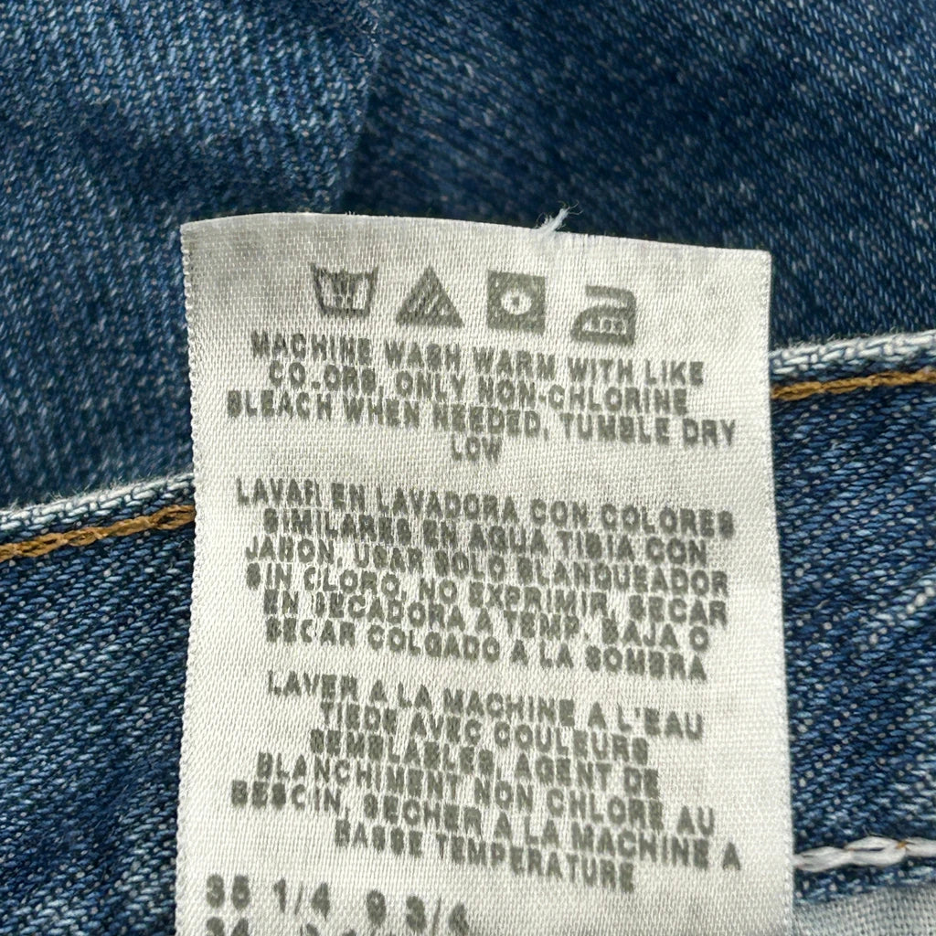 Wrangler Denim Shorts - 33W 9L Blue Cotton - Image 7