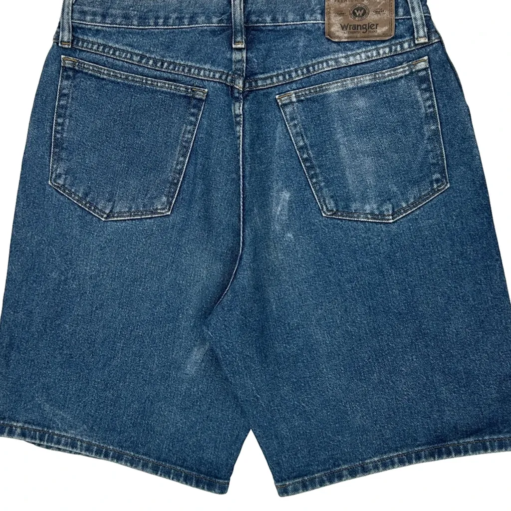 Wrangler Denim Shorts - 33W 9L Blue Cotton - Image 8