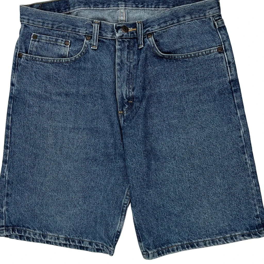 Wrangler Denim Shorts - 34W 11L Blue Denim - Image 8