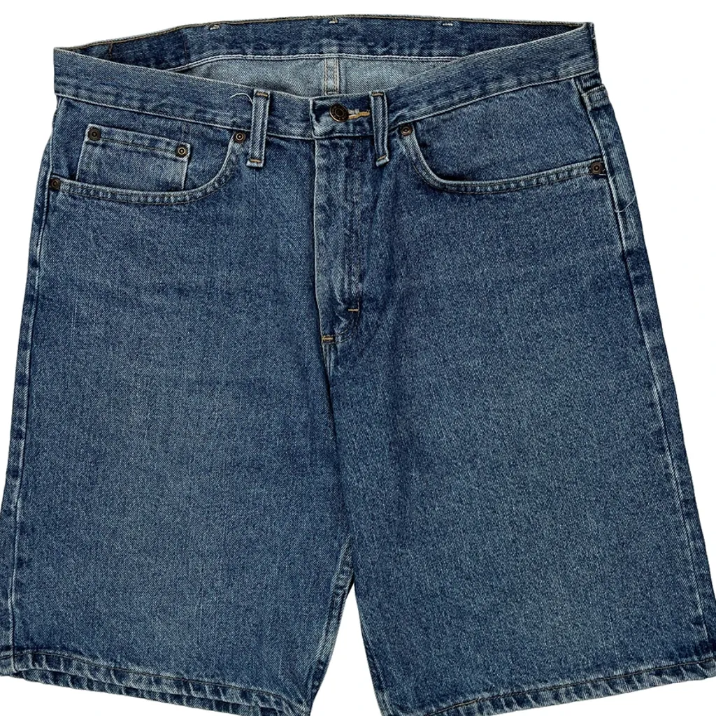 Wrangler Denim Shorts - 34W 11L Blue Denim - Image 9